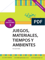PDF Juegos, Materiales, Ambientes y Tiempos