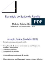 Estratégia de Saúde Da Família - Enf - Michele
