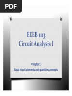 Chap 1.2 (CIRCUIT ELEMENTS)