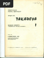 Download Takabeya BOOK 1 by Ulung Utomo SN167923827 doc pdf