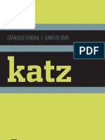 KATZ EDITORES Catalogo 2009