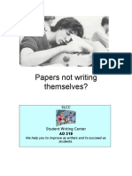 Papers Not Writing Themselves