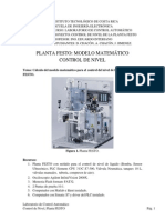 Control de Nivel Planta FESTO - Instructivo - Modelo