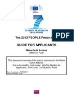 Guide for Applicants (General Part) CIG 2013 En