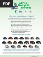 Download Let Ford Recycle Your Ride read in Full Screen mode by Ford Motor Company SN16797349 doc pdf