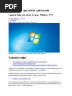 Windows 7 Tips, Tricks and Secrets: Updated Help and Advice For Your Windows 7 PC