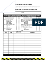 IST-Crane Safety Daily Check Sheet