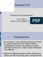 Programacao Oo Construtores Destrutores