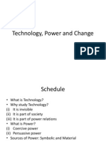 1 Technology, Power and Change