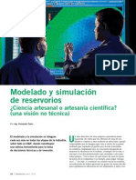 Modelado y simulación de reservorios