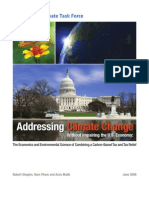 Addressing Climate Change Without Impairing the U.S. Economy - Fall 2008