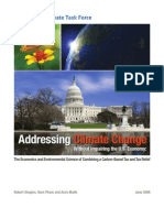 Addressing Climate Change Without Impairing The U.S. Economy - Fall 2008