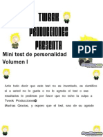 Minitest de Personalidad 1