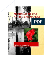 Memorias de Una Antigua Primavera (Novela)