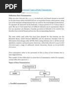 What Is Data Transmission