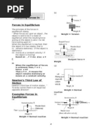 LESSON 2.8 - Analysing Forces in