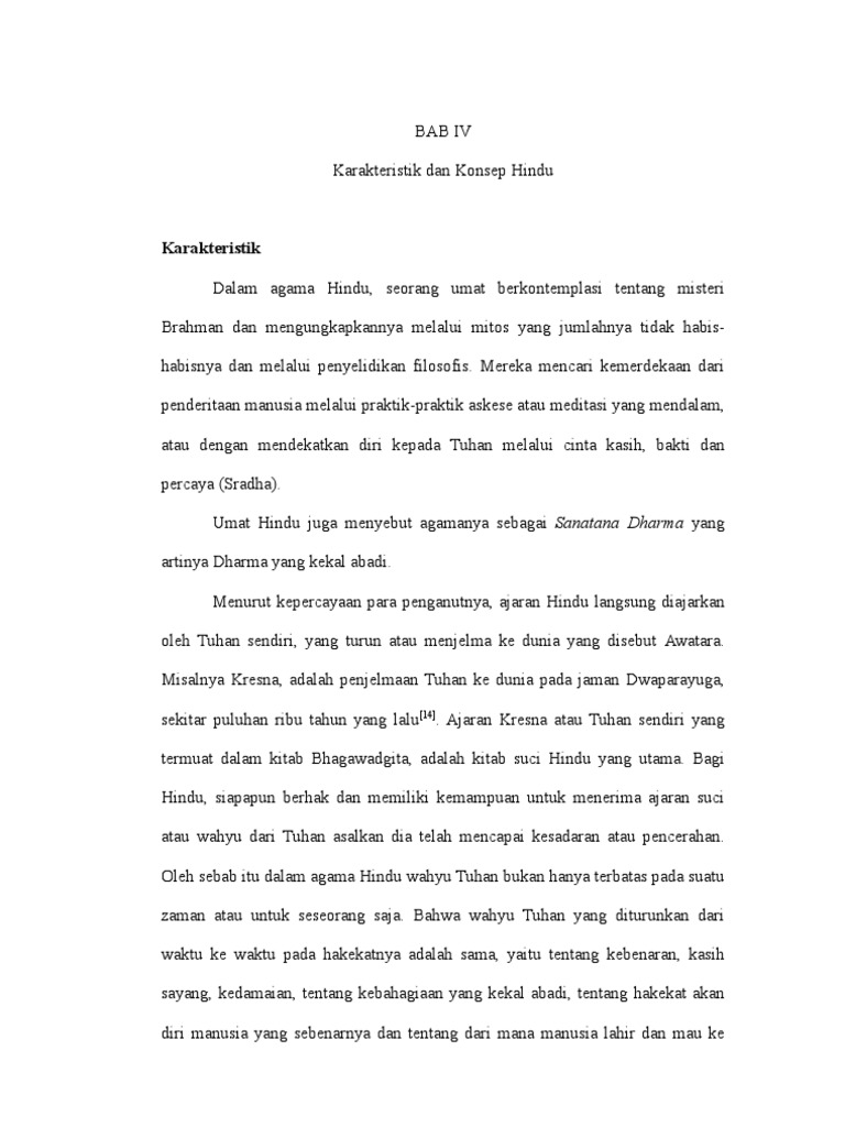 Contoh Makalah Bab 4