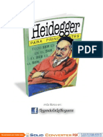 Heidegger para Principiantes (Facebook - com-LeyendoEnLaHoguera)