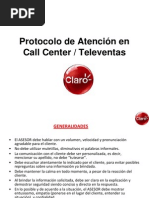 6 Protocolo de Atencion en Call Center - Televentas