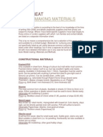 Recommended Model-making Materials