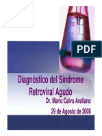 Diagnostico Del Sindrome Retroviral Agudo-Curso-TARV-2008