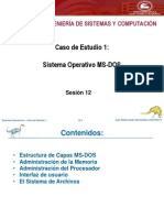 Sesion 12.1 - Caso de Estudio 1 - Sistema Operativo DOS