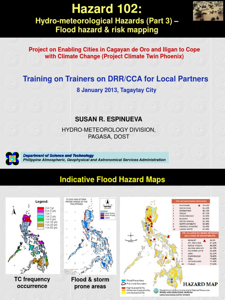 Binangonan Rizal Flood Hazard Mapping | PDF | River | Flood