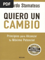 Quiero Un Cambio - Bernardo Stamateas