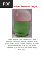Download Cara Membuat Pembersih Wajah by mataharicourse SN168092935 doc pdf