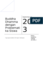 Buddha Dhamma Dalam Problematika Siswa