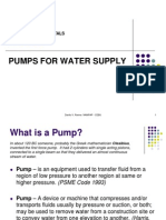 Module 8 - Pumps for Water Supply 1(Revised)
