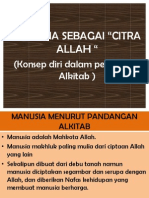 Manusia Sebagai Citra Allah