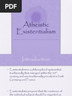 Atheistic Existentialism