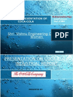 Shri Vishnu Engineering College For Women: Welcome To Presentation of Coca-Cola