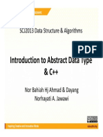 Intro To Abstract Data Types