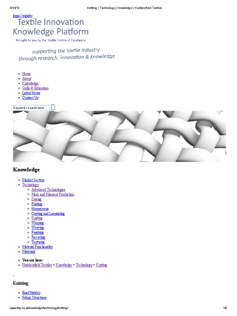 vaporknit technology