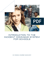 Introduction To The Incident Command System For Schools