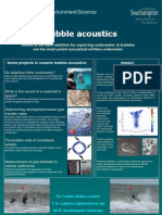 Environment/Science Research - Bubble Acoustics Projects