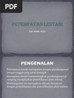 Geografi F2: Petempatan Lestari