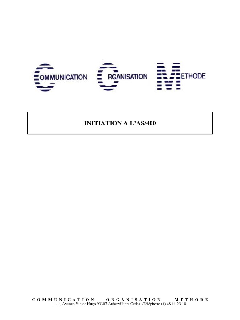 As 400 Initiation Bases | PDF