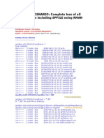 RECOVERY SCENARIO: Complete Loss of All Database Files Including SPFILE Using RMAN