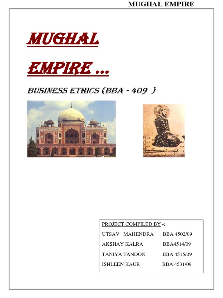Mughal Empire | PDF | Mughal Empire | Religion And Belief