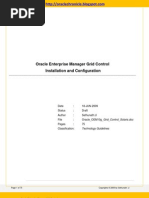 Download Installing and Configuring Oracle OEM 10g Grid Control on Solaris by SethunathU SN16813041 doc pdf