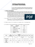 7.technical Specification of 11kv Current Transformer