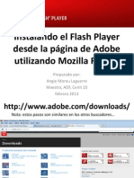 Instalando El Flash Player Desde La Página de