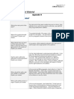 Associate Level Material: Peer Review Checklist