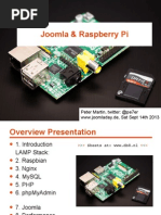 Download Joomla on Raspberry Pi with Nginx - Joomladay Germany 2013 by Peter Martin SN168155178 doc pdf