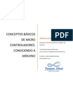 Conceptos Básicos de Micro Controladores: Conociendo A Arduino PDF