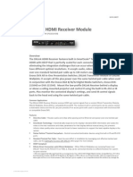 Avb RX Dxlink Hdmi - Datasheet