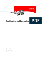 Partitioning and Formatt